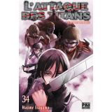L Attaque Des Titans Tome 34 Edition Limitee (occasion)